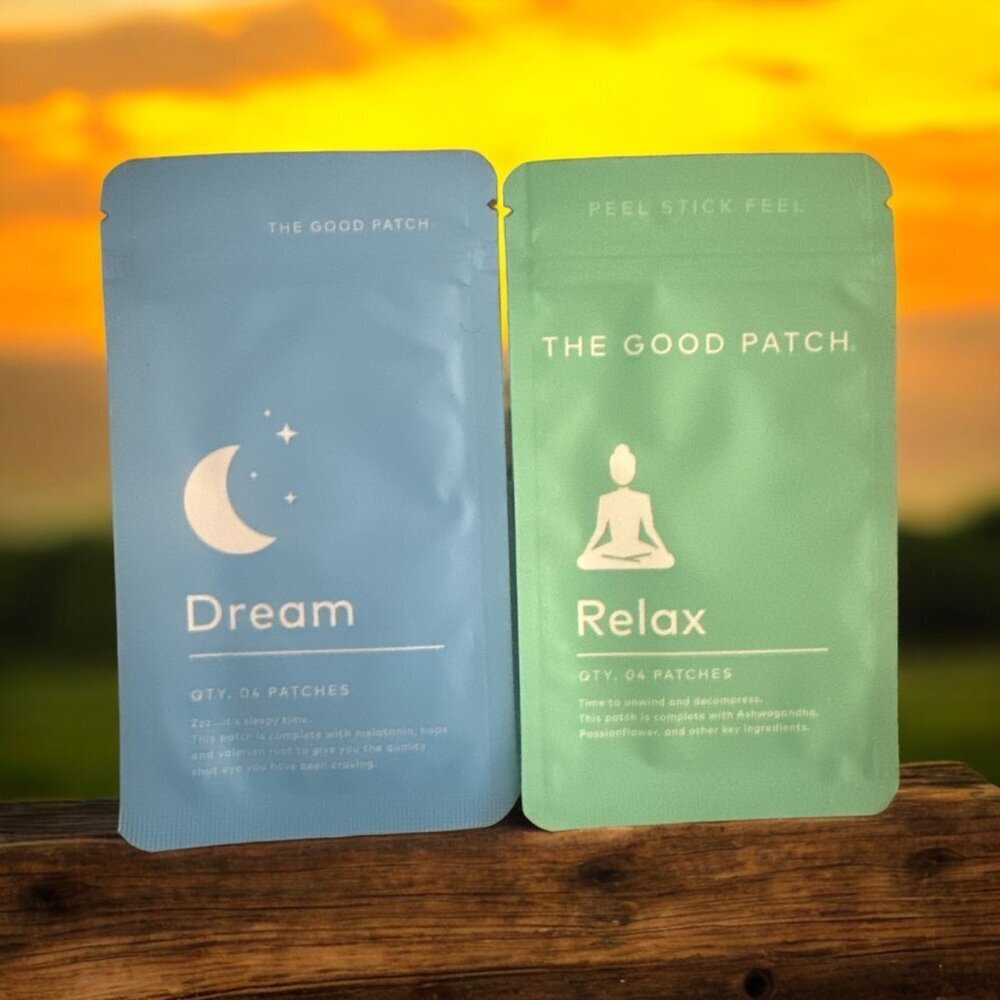 The Good Patch | Relax + Dream | 2 Packs | 8 Count Bundle Weekly …